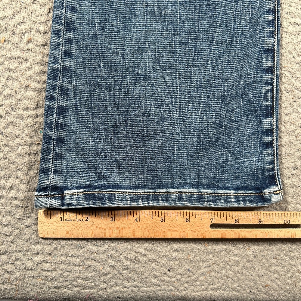 Buckle Light Blue Boot Cut Jeans - Picture 14 of 15